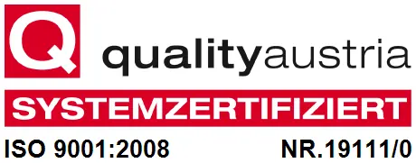 Quality Austria - Zertifizierung 9001 - 2015