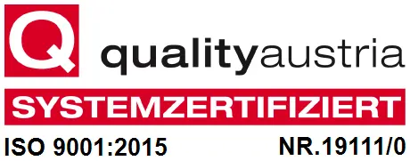 quality austria zertifizierung ISO 9001-2015