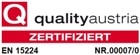 Quality Austria - Zertifizierung 15224
